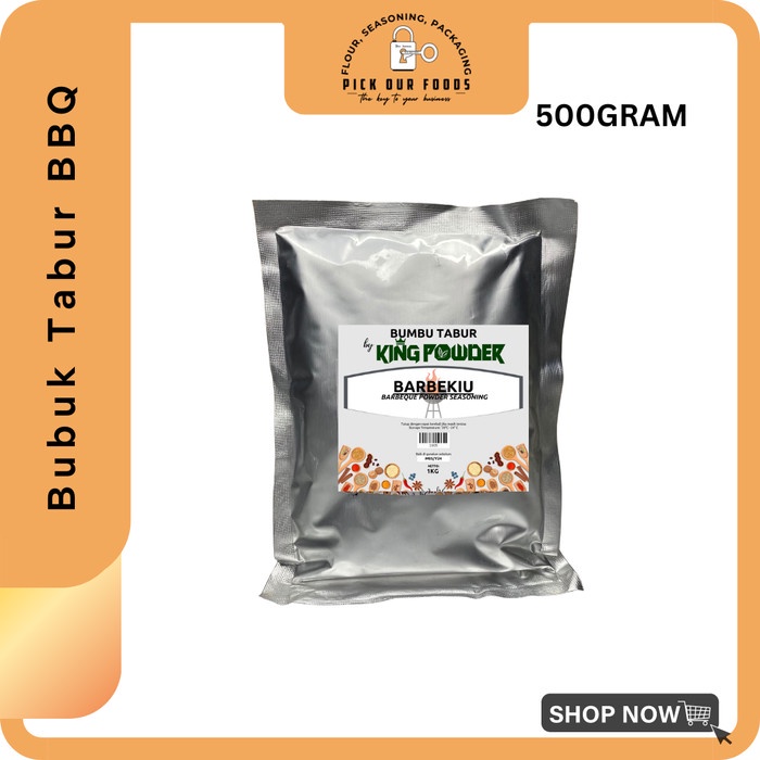 

Bubuk Tabur BBQ / Bubuk Tabur BBQ Shihlin / Bumbu tabur 440gr