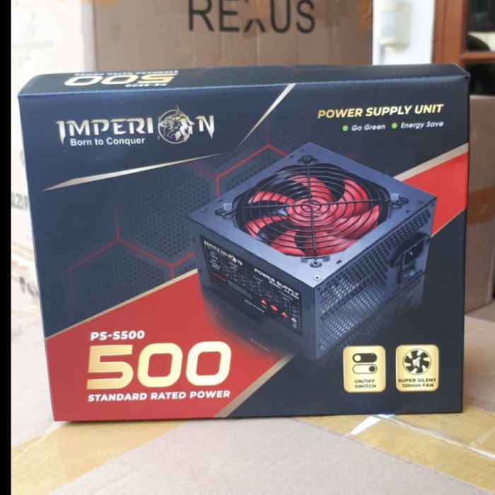 MERtaComp- Imperion power supply 500 Watt/PSU imperion 500w