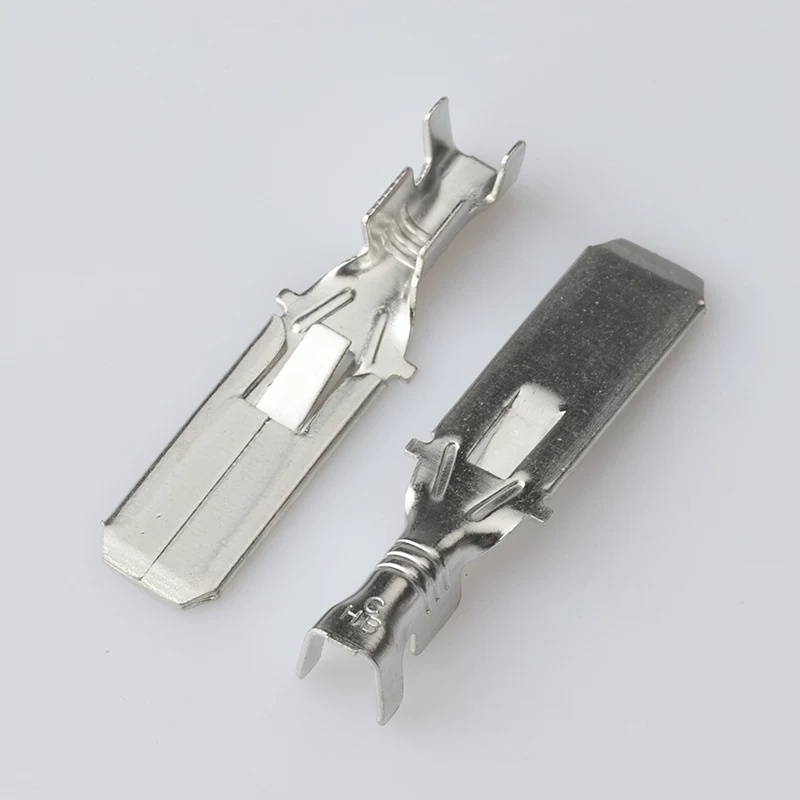 Free shipping 100pcs 9.5mm DJ612-9.5*1.2C AMP Deutsch connector terminals G254