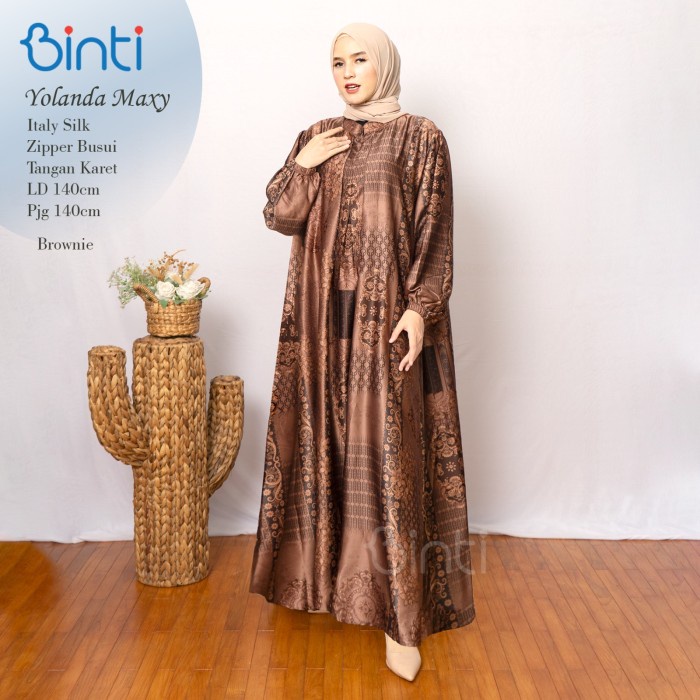 New Gamis Silk Super Jumbo Ld 140 Gamis Maxy Silk Jumbo Oversize Yolanda Busui Original