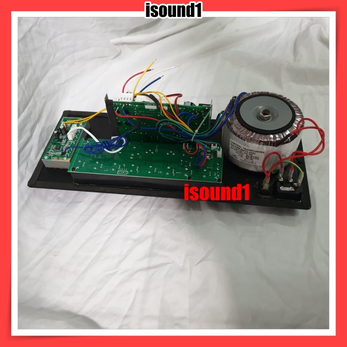 Power Kit Mesin Kit Speaker Aktif Usb Bluetooth 500-1000 Watt