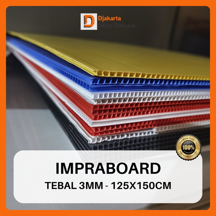 

TERLARIS! Impra Board 3MM 125 x 150cm Infraboard Papan Plastik Ukuran 125x150cm