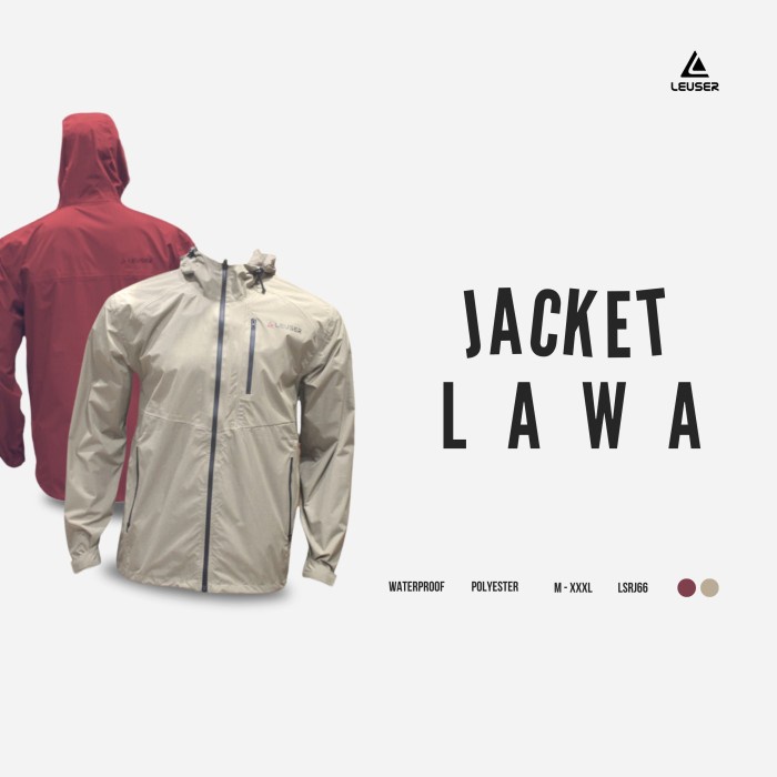 Leuser Jaket Rain Lawa Gunung Outdoor