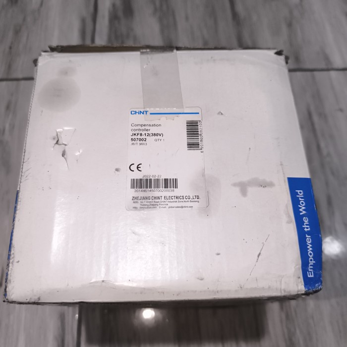 CHINT REGULATOR 12STEP POWER FACTOR CONTROLLER JKF8-12 380V 507002 GRATIS ONGKIR