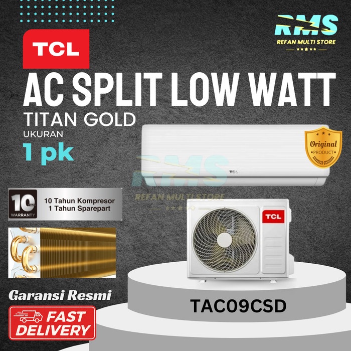 AC TCL 1PK TAC09CSD LOW WATT GOLDFIN EVAPORATOR UNIT ONLY