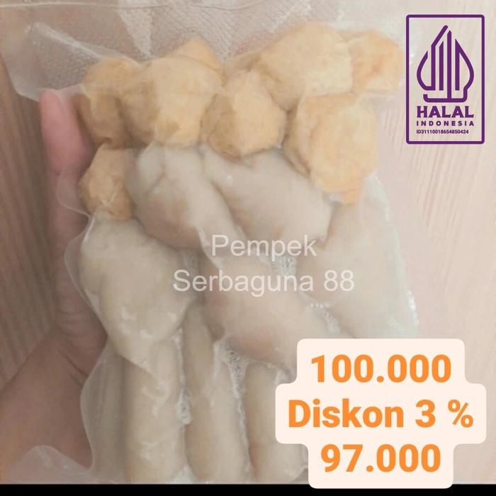 

Sale Terbatas Pempek Palembang / Mpek Mpek Ikan Tenggiri Isi 30 Pcs Aman