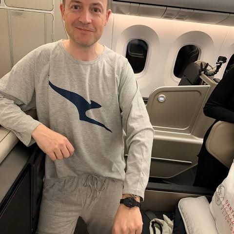 PIYAMA PAJAMAS BAJU TIDUR BY QANTAS