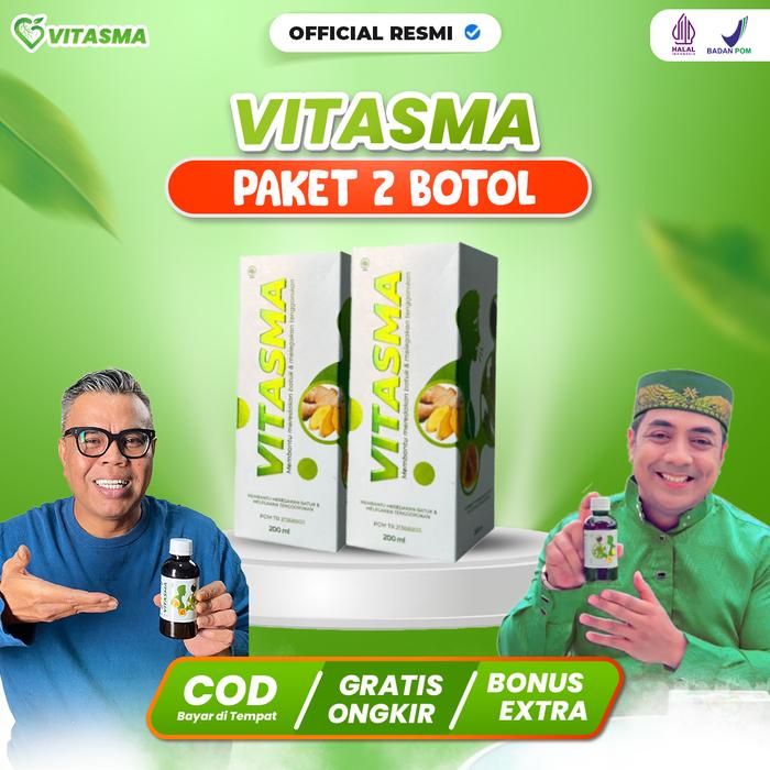 

Sale Terbatas 2 Botol Madu Herbal Vitasma Membantu Keluhan Masalah Pernafasan Aman