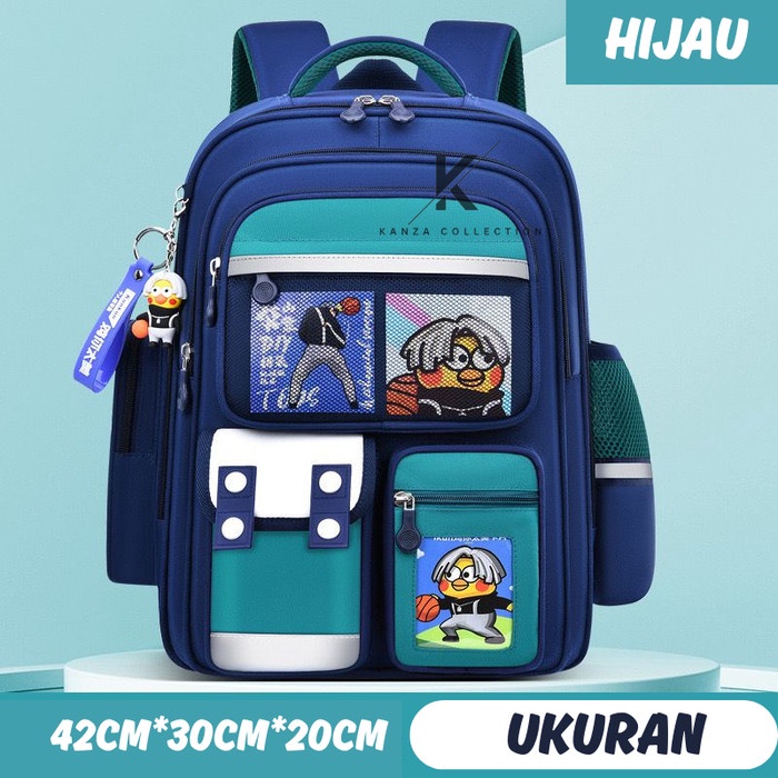 Tas Sekolah Anak Perempuan / Tas Ransel Anak Tk / Tas Anti Air -Gratisongkir