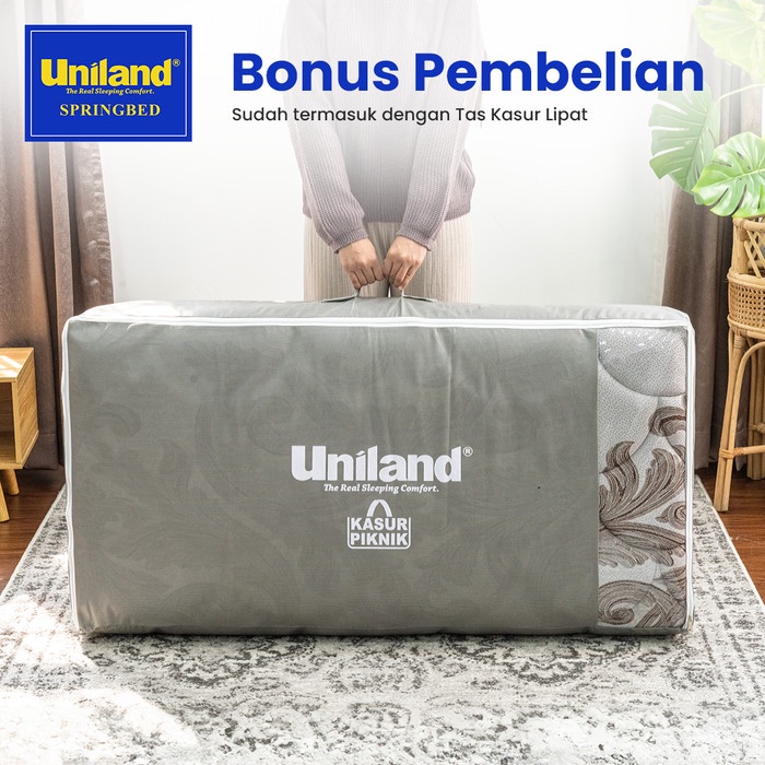 Uniland Kasur Lipat 160x200 Bonus Tas Kasur-Busa Gulung Lantai Travel