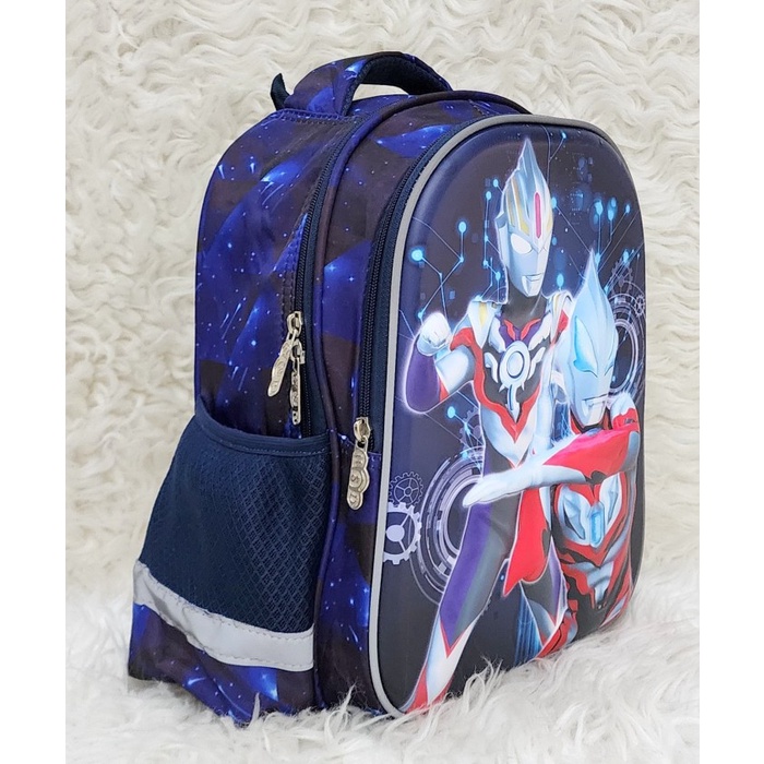 Tas Ransel Sekolah Import Tk2213 Ultraman 7D -Gratisongkir