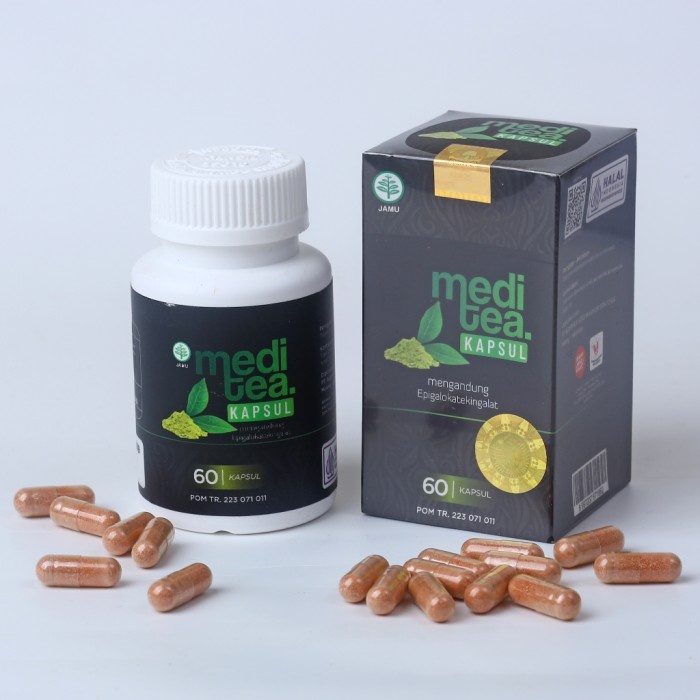 

Meditea Kapsul Teh Hijau Anti Kanker dalam Bentuk Praktis !