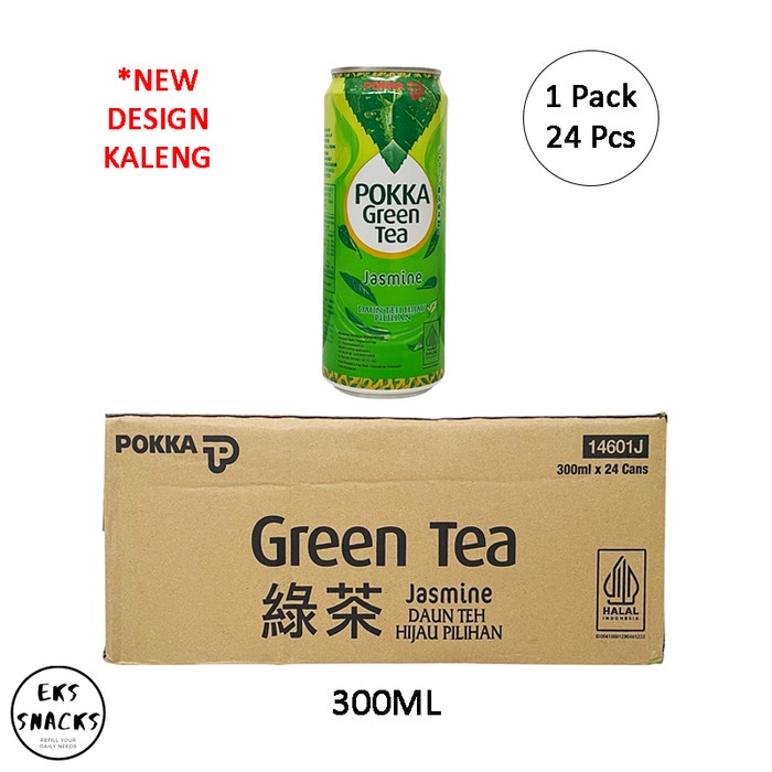 

Pokka Green Tea Jasmine Kaleng 300ML [1 Dus 24 Kaleng]