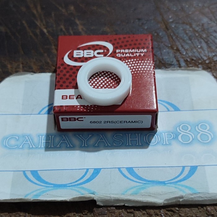 Bearing 6802 2Rs ( CERAMIC ) Merk BBC HIGH QUALITY