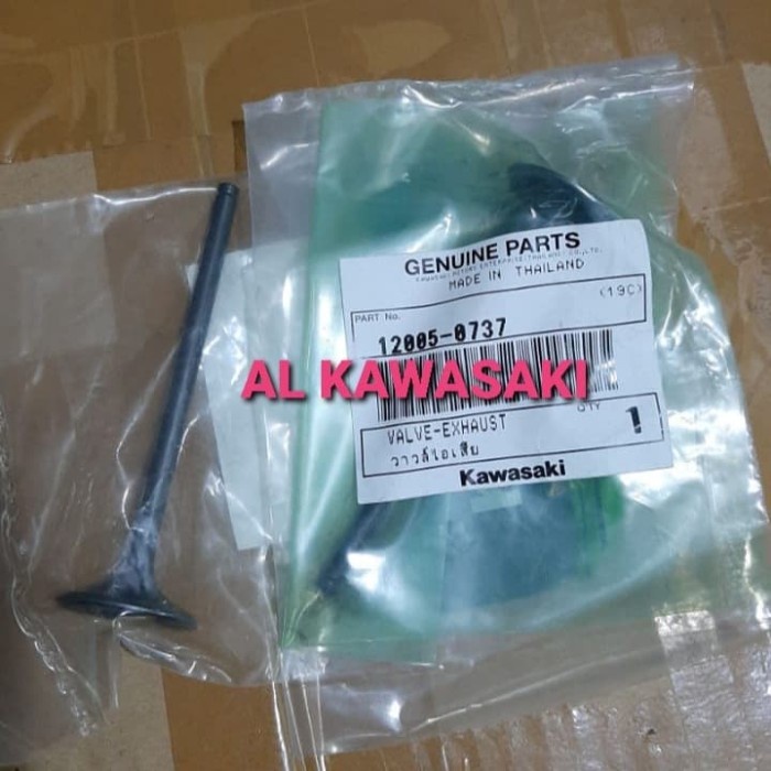 klep ex payung klep exhaust klep api ninja rr mono klx250 klx 250 original