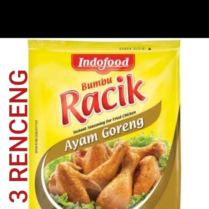 

Racik Ayam Goreng Indofood Paket 3 Renceng Best Seller