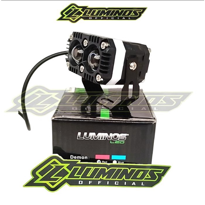 LUMINOS LAMPU TEMBAK SOROT 2MATA+ANGEL MOTOR DAN MOBIL SD99