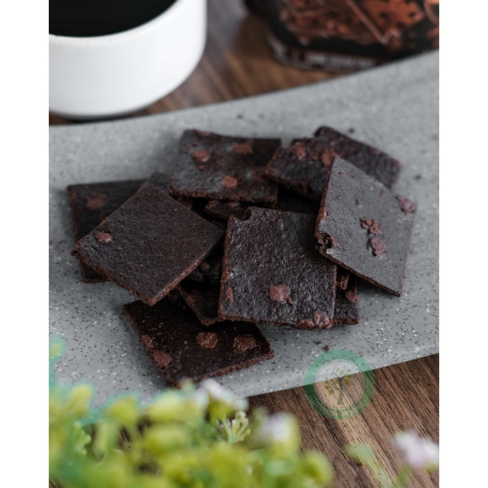 

JTTOP" ESPRESSO BROWNIE CRISPS - WITH EXTRA CHOCO CHIPS 90GR