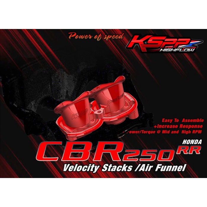 Terbaru Velocity Stack Kspp Honda Cbr250Rr Original Import