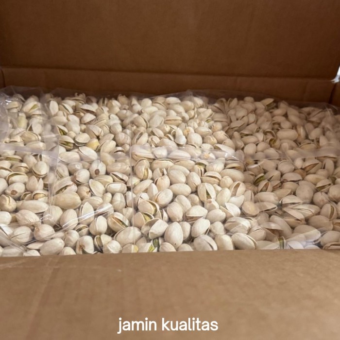 

JTTOP" KACANG PISTACHIO 1 KG ROASTED PREMIUM QUALITY