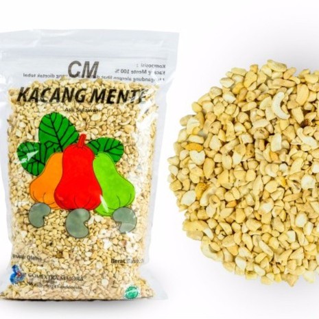 

JTTOP" KACANG MENTE MENTAH PECAH 1KG/ MEDE PECAH MENTAH
