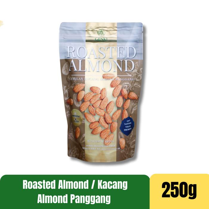 

JTTOP" ROASTED ALMOND / KACANG ALMOND PANGGANG 250 G