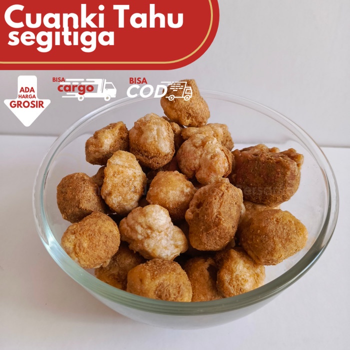 

JTTOP" CUANKI BASO TAHU KERING ISI 150PCS UNTUK SEBLAK DAN BASO ACI