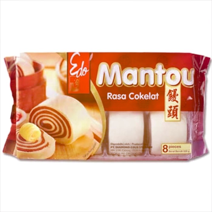 

JTTOP" EDO MANTAO MANTOU COKLAT CHOCOLATE COKELAT ISI 8 PCS