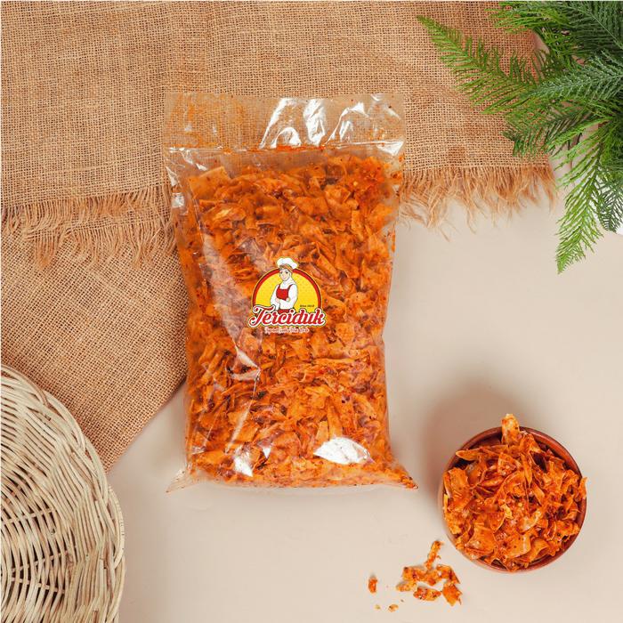 

JTTOP" KERIPIK SINGKONG 1 KG KRIWIL PEDAS KRIPIK FOOD