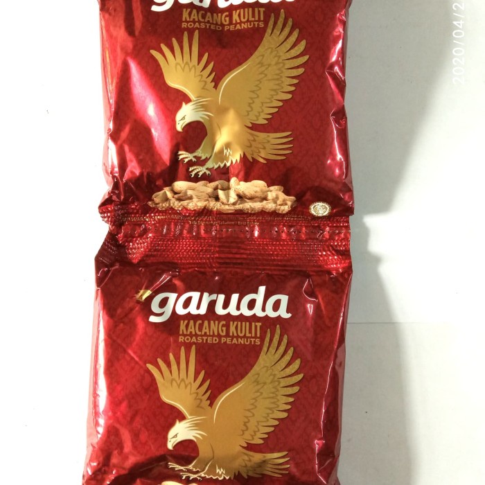 

JTTOP" KACANG KULIT GARUDA ECER 1500 RENCENG ISI 10 BKS