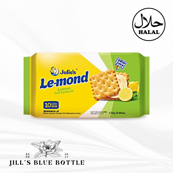 

JTTOP" JULIES LEMOND PUFF LEMON BISCUIT- 180 GR