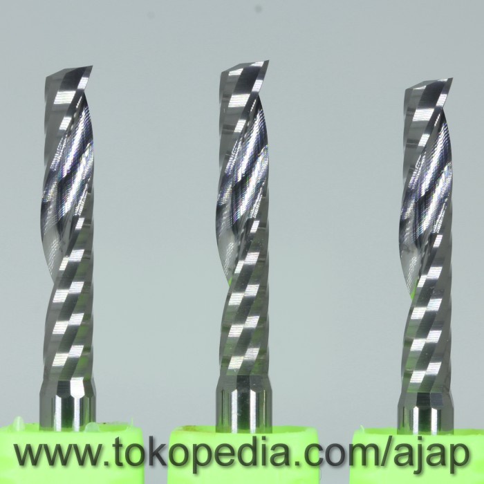 

PRODUK TERBATAS Mata Endmill CNC Router 1Flute single flute mata potong akrilik kayu