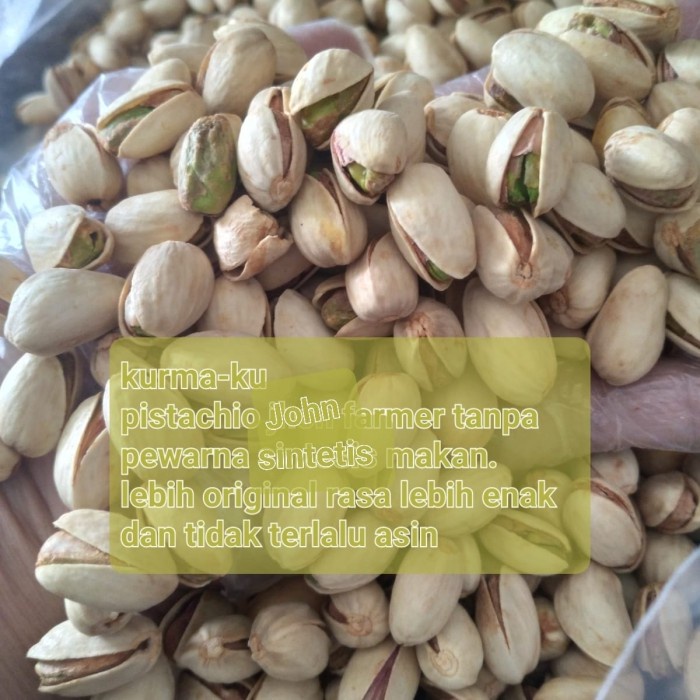 

JTTOP" KACANG PISTACHIO ORIGINAL 1KG REGAL/ JHONFARMER MAKANAN