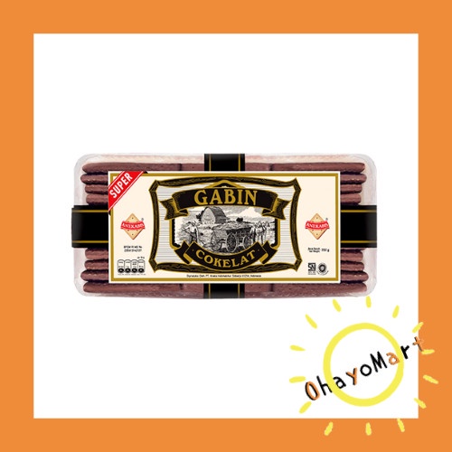 

JTTOP" BISKUIT GABIN COKELAT / ANEKABIS SUPER CHOCOLATE BISCUITS 350GRM