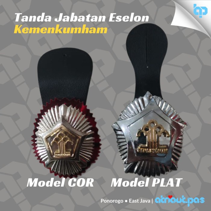 JTTOP" TANDA JABATAN ESELON KEMENKUMHAM PDH PDU