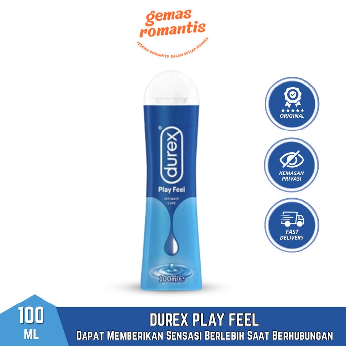 

Pelumas Durex Play Feel 100 ml Lubricant Durek Tahan Lama