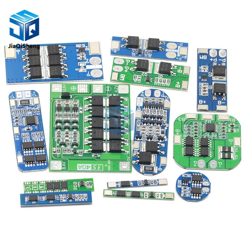 1S 2S 3S 4S 3A 20A 30A Li-Ion Lithium Battery 18650 Charger Pcb Bms Protection Board For Drill Motor