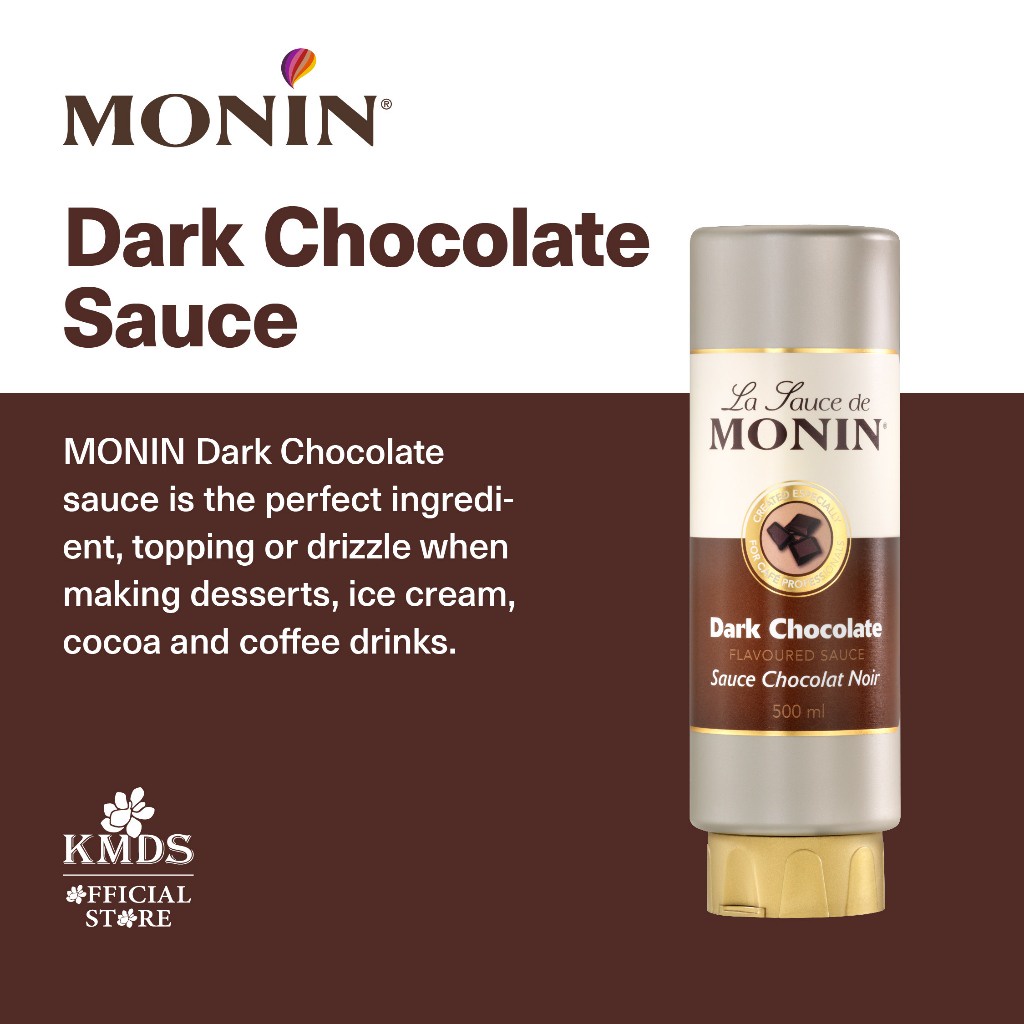 

Monin Dark Chocolate Sauce 500ml 50CL