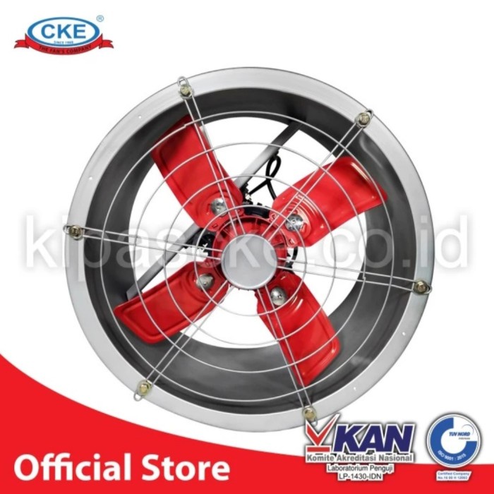 Terbaik Cke Blower Axial Fan Steel Blade 20 Inchi Axial Drum Fan Heavy Duty