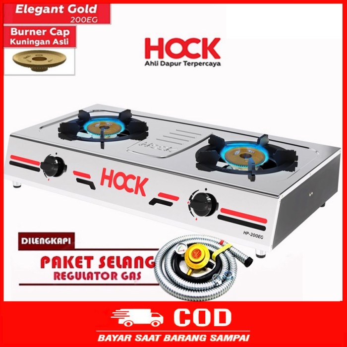 Kompor gas hock 2 tungku / Kompor Gas Hock HP 200EG /Hock Kompor gas