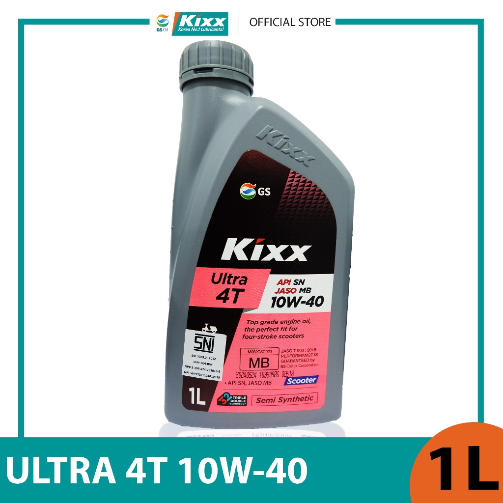KIXX - Oli Motor Scooter Ultra 4T SN JASO 10W-40