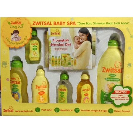 Zwitsal-Gift Box Alat Perlengkapan Mandi Bayi Gift Box Murah