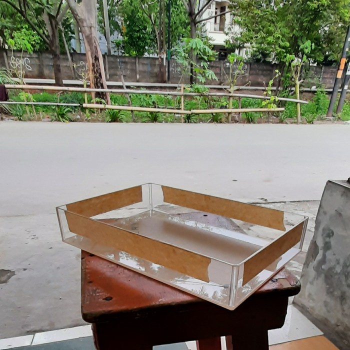 

TERBAIK Tray Akrilik/ Nampan Akrilik/ Organizer