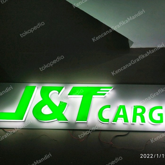 

LIMITED EDITION Huruf timbul 3D akrilik ukuran custom LED, Huruf LED timbul