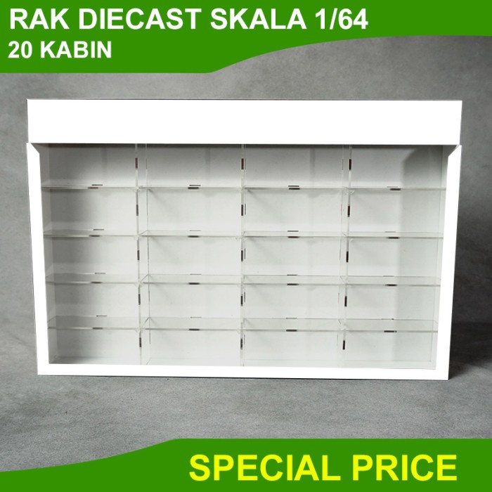 

PRODUK TERBATAS Rak Hotwheels Tomica Isi 20 Bahan Akrilik