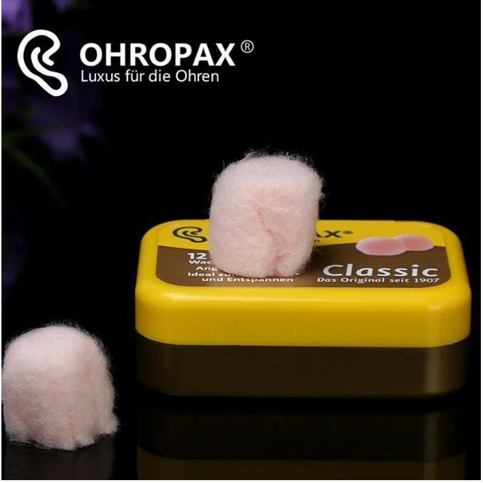 Ready 6 Pasang Ohropax Colokan Telinga Lilin Penyumbat Telinga Nyaman