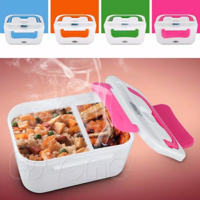 Pemanas Makanan Penghangat Makanan Lunch Box Electric Pemanas Nasi