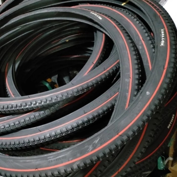 Ban Luar Swallow 26X1 3/8 Ban Sepeda Jengki Ban 26 X 1 3/8 Delitire #Gratisongkir