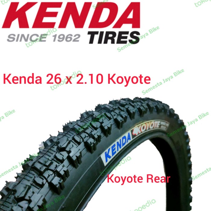 Ban Luar Sepeda 26 X 2.10 , 26X2.10 , 26 X 210 Kenda Koyote Rear #Gratisongkir
