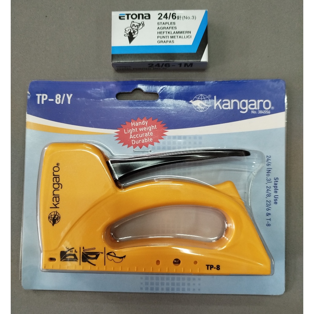 

Hekter Gun / Tacker Gun Kangaro Tp-8y (termasuk Etona No.3)